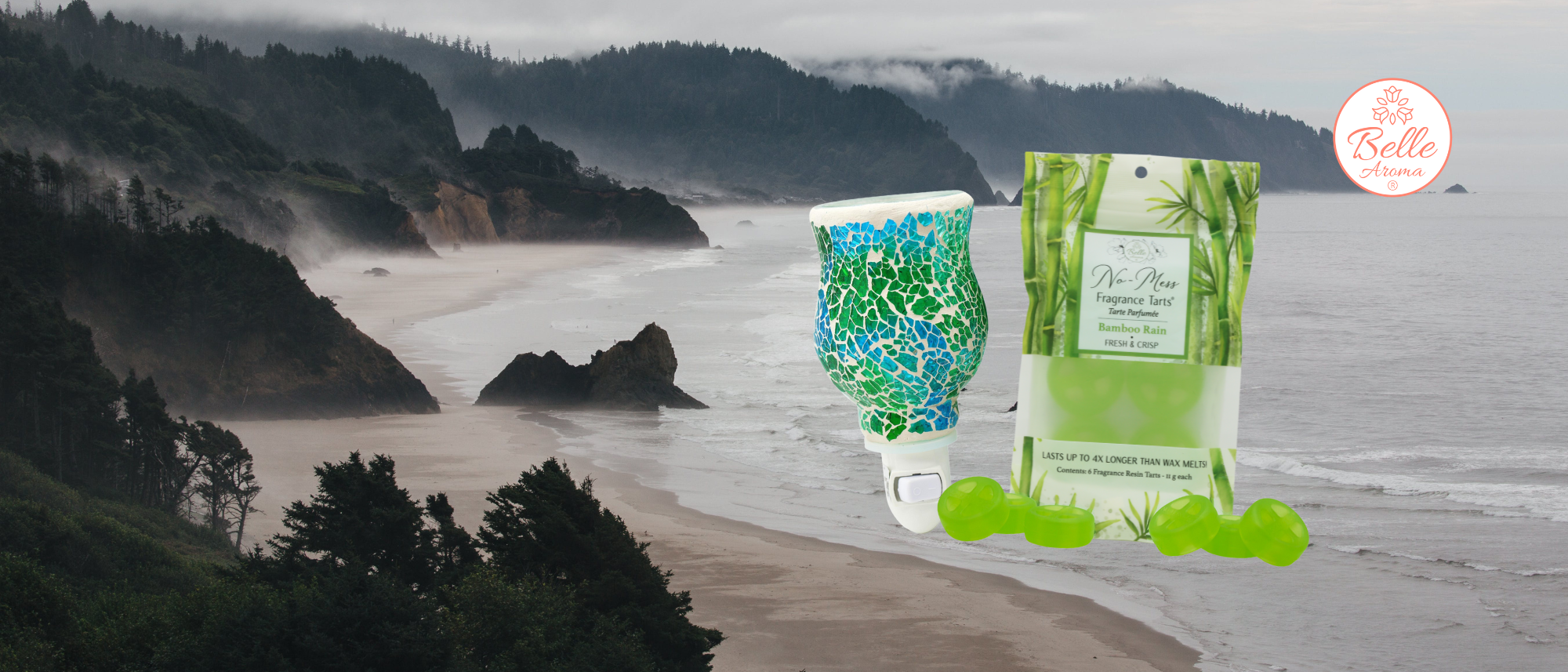 The Scent of a Memory… Coasting Along with Bamboo Rain No-Mess Fragrance Tarts®