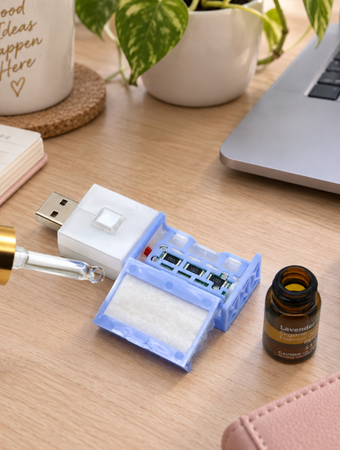 FlashScent® USB Aromatherapy Diffuser - Refill Oil & Pads