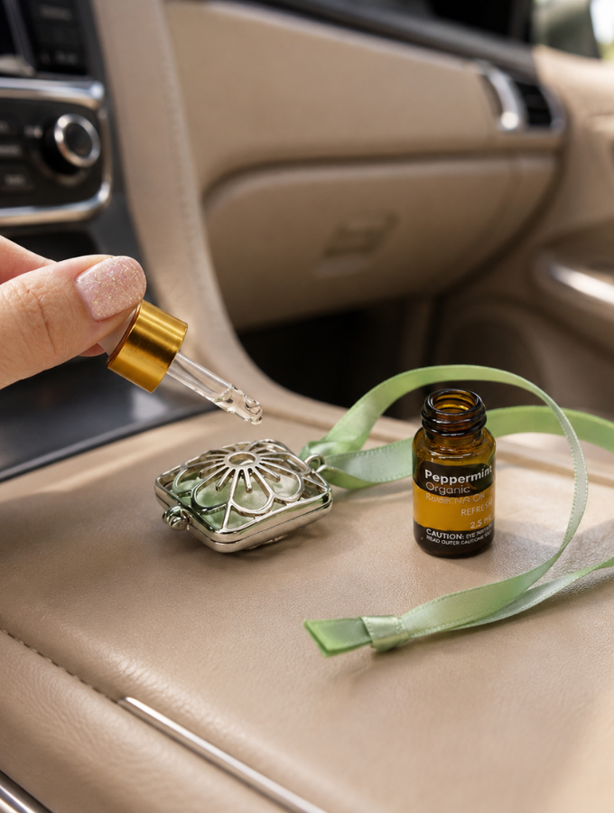 Aromatherapy Scent Pendant™ - Refill Oil & Ceramic Charm