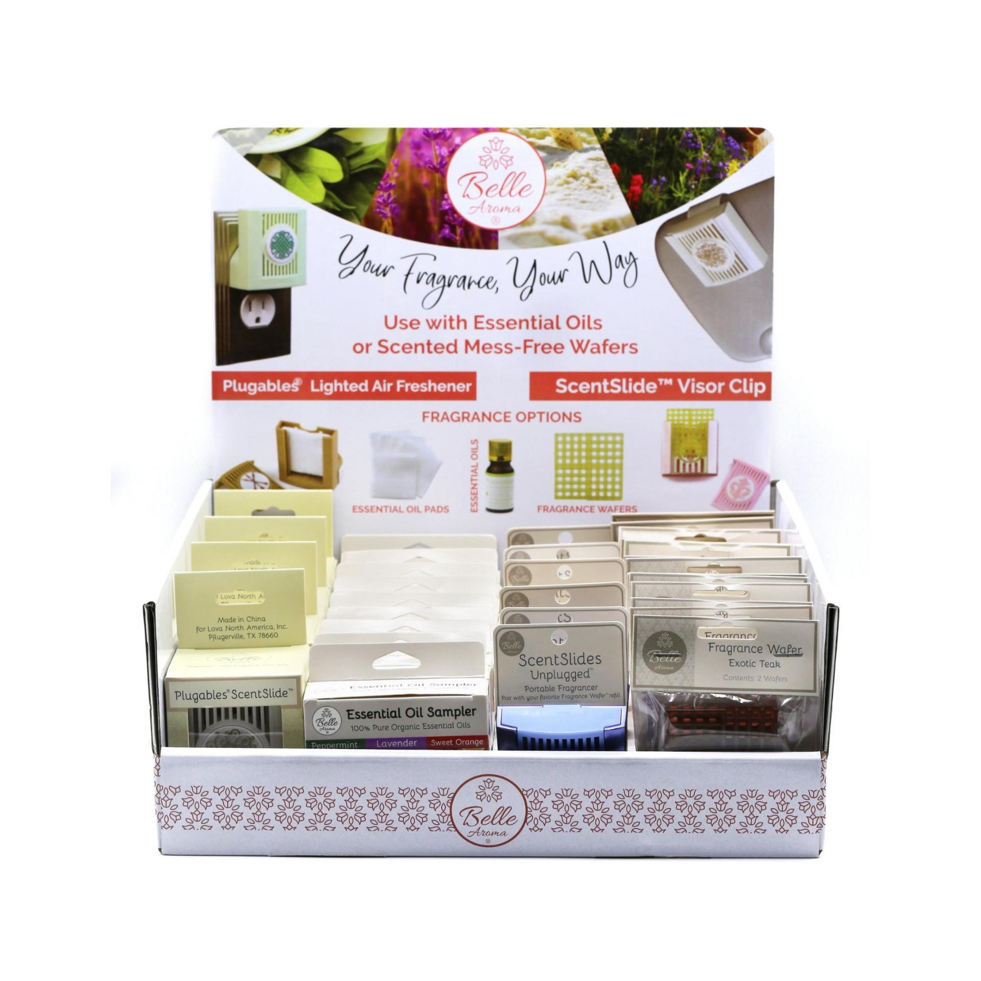 Aromatherapy + Fragrance Sampler Set (33-Piece Set)