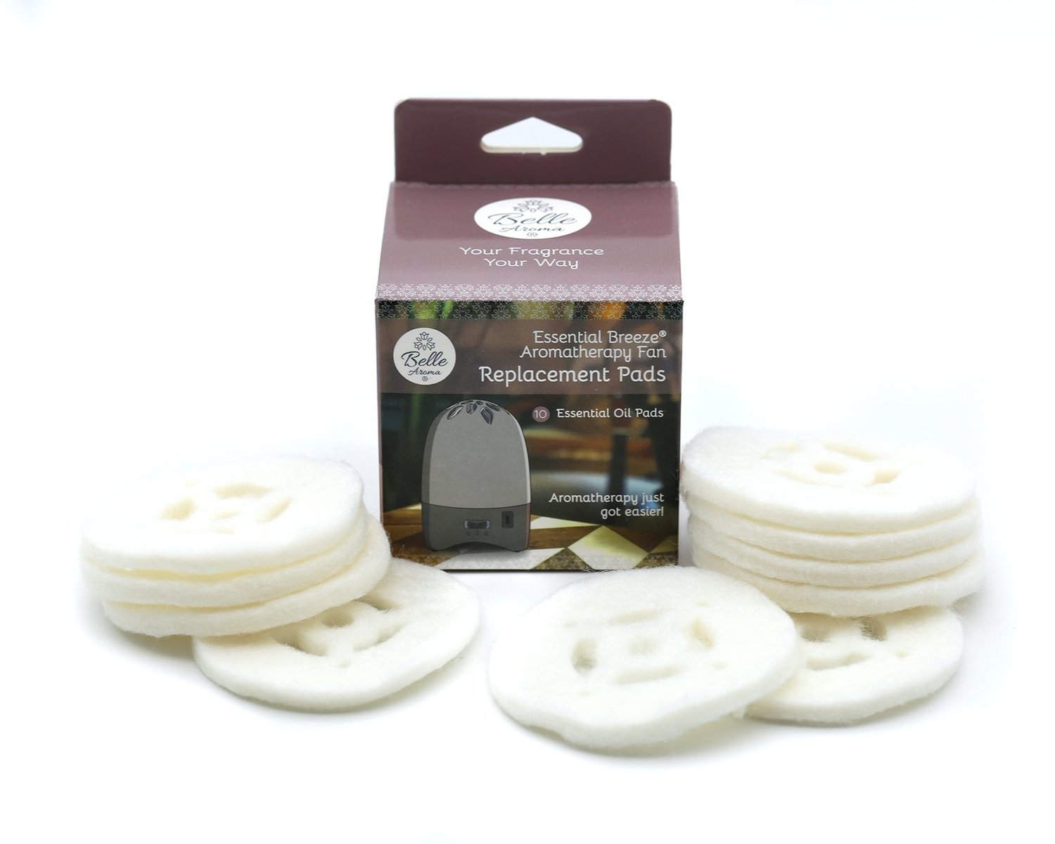 Essential Breeze® Aromatherapy Fan - Replacement Pads (Case of 64)