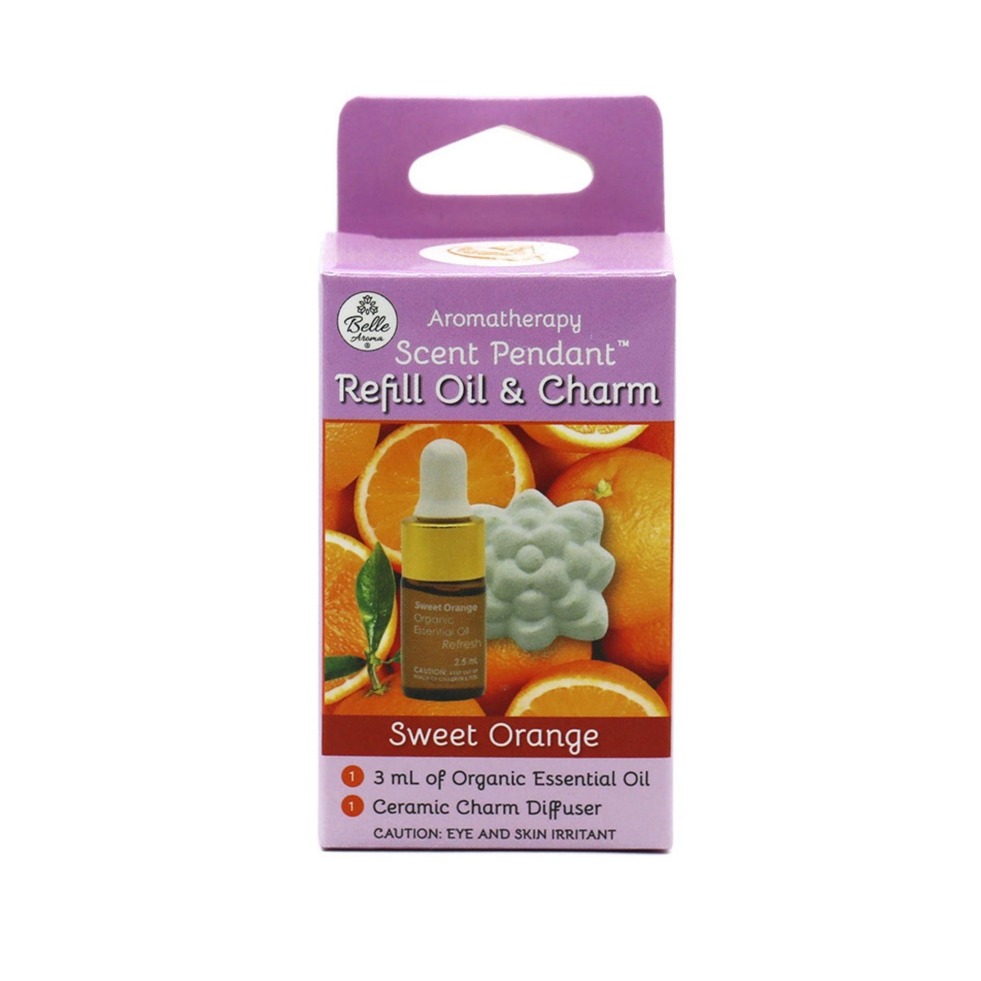 Aromatherapy Scent Pendant™ - Refill Oil & Ceramic Charm (Case of 24)